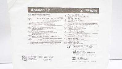 Hollister 9799 AnchorFast Oral Endotracheal Tube Fastener Fits 5.0-10.0mm Tubes